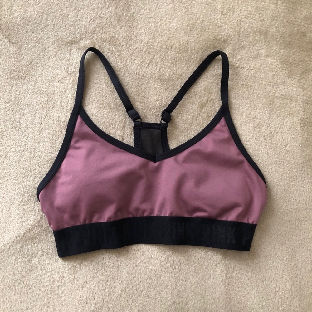 🆕VS PINK S Purple Sports Bra